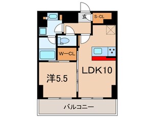 ベルファース大井町グランデの物件間取画像